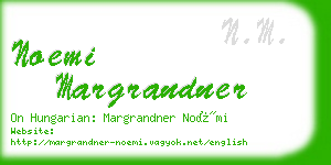 noemi margrandner business card